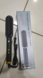 909 Hair Straightening Brush | Electric 2‑in‑1 Straightener & Curler | Heating Styling Comb | Quick 3‑Minute Styling - Image 7