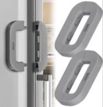 Child Safety Fridge Lock – Self Adhesive Baby Proof Lock for Refrigerator, Cabinets & Drawers | Strong, Easy Installation