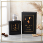 Naughty Mist Luxury Eau De Parfum 100ml Black Bottle Warm Sweet Sensual Unisex Fragrance - Image 2