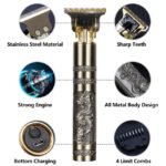 (metal Body) T9 Electric Shaver Man Cordless Hair Beard Trimmer For Men Haircut Shaving Machine Tools Barber Accessories - Image 3