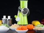 TableTop Drum Grater | Manual Vegetable Cutter Slicer & Grater | Multi-Functional Kitchen Gadget - High Quality (Random Color) - Image 3