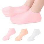 1 Pair Silicone Moisturizing Gel Foot Care Socks For Cracked Heels & Dry Skin Repair - Image 2