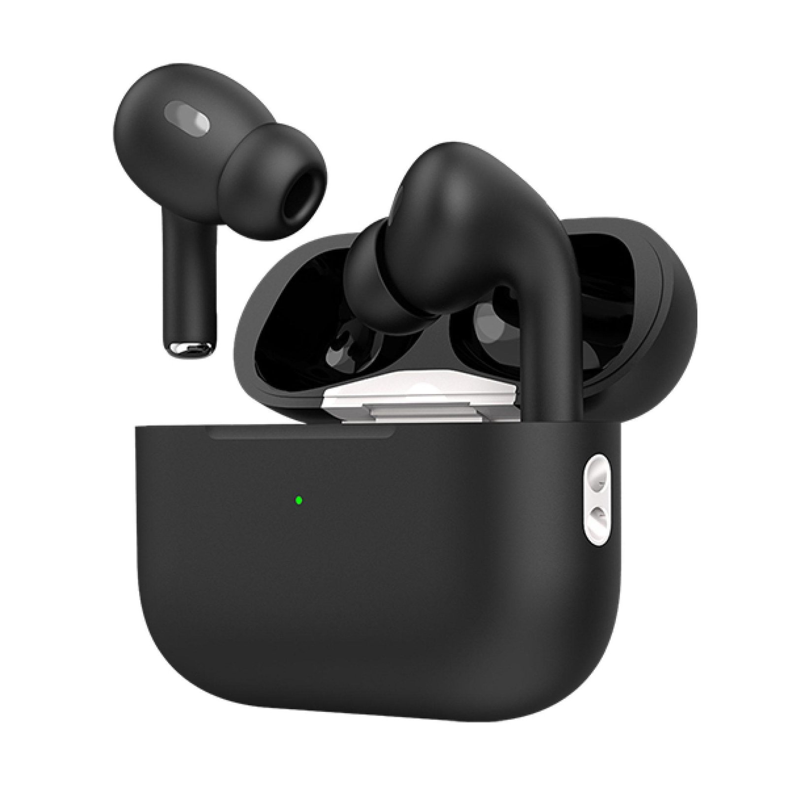 104-2048x2048-1 Black AirPods Pro 2 ANC Wireless Bluetooth Earbuds With Charging Case - Audio Accessory Made For Wireless Listening And Daily Music Routine - Image 1