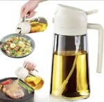 2-in-1 Oil Sprayer Bottle – Smart Kitchen Essential for Cooking & BBQ | 400 ML