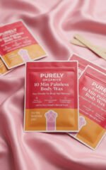 Purely Organics 10 Min Painless Body Wax Powder – Natural Hair Removal for Sensitive Skin (157g)
