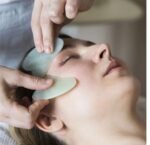 Flawless Jade Roller With Guasha (Marble Stone) Stimulates healthier skin - Image 5