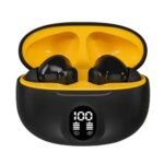3.1 Special Edition Display Earbuds STEREO Wireless Bluetooth Earbuds With ANC | Mic in-Ear Headphones with LED Display | Type C Fast Charging | Bluetooth for Android/iPhone ( With Box - With Cable - Random Color )