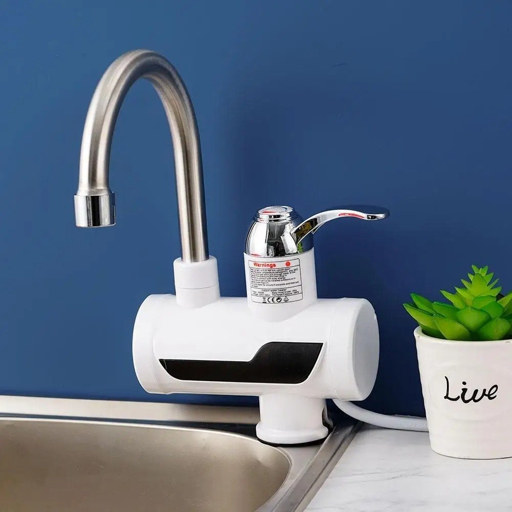 28d1db671265f00d84214640c23c14b6 Electric Kitchen Instant Water Heater Tap – Instant Hot Water Faucet | Fast Heating Tankless Faucet - Image 1