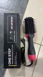 3-in-1 One Step Hot Air Brush Hair Dryer & Styler – Drying, Straightening & Volumizing Brush - Image 6
