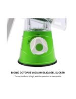 TableTop Drum Grater | Manual Vegetable Cutter Slicer & Grater | Multi-Functional Kitchen Gadget - High Quality (Random Color) - Image 6