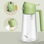 2 In 1 Oil Sprayer Bottle Kitchen Tool For Cooking Baking BBQ Easy Spray And Convenient Use - 400ML - Image 2