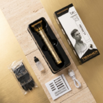 Vintage T9 Professional Hair Trimmer – Cordless Rechargeable Metal Hair & Beard Clipper - Image 4