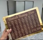 Wooden Umrah Saving Box | Premium Money Box with 210,000 Goal Tracker | Elegant Islamic Design for Charity, Donations & Umrah Fund - Image 5