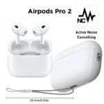 Airpods Pro 2 Noise Reduction Wireless Earbuds - Airpods Pro 2 with ANC | Airpods For Android & IOS - White - Image 3