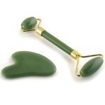 Combo pack Marble Jade Roller WITH STONE   MARBLE  | Ice Roller Facial Massage | Derma Roller [Pack of 3] - Image 2
