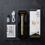 Vintage T9 Professional Hair Trimmer – Cordless Rechargeable Metal Hair & Beard Clipper - Image 5