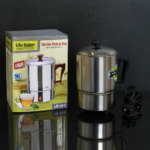 Life Relax Electric Water Kettle 1.0L – Stainless Steel Electric Heating Cup LR-014 | 350W Portable Electric Water Boiler for Tea, Coffee, Milk & Food - Image 4