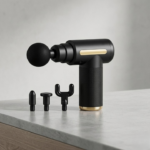 Portable Rechargeable Deep Tissue Massage Gun With Multiple Massage Heads For Muscle Relaxation - Image 2