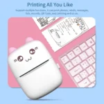 Mini Portable Pocket Thermal Printer – Wireless Receipt & Photo Printer (Random Color) - Image 3