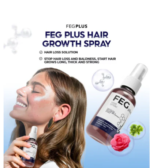 FEG PLUS Hair & Beard Regrowth Spray 50ml – Anti Hair Loss Formula with Minoxidil, Redensyl & Natural Extracts - Image 5