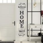 3d Wall art Welcome to Our Home the Sweet Family Wall Decoration for Home Office Dorm - Image 2