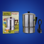 Life Relax Electric Water Kettle 1.0L – Stainless Steel Electric Heating Cup LR-014 | 350W Portable Electric Water Boiler for Tea, Coffee, Milk & Food - Image 5