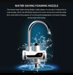 Electric Kitchen Instant Water Heater Tap – Instant Hot Water Faucet | Fast Heating Tankless Faucet - Image 3