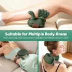 Smart Finger Pressure Neck Massager – Electric Deep Kneading Heated Back & Shoulder Massager | Pain Relief Relaxation Device for Home, Office & Car - Image 3