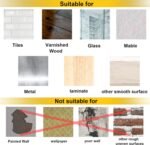 10-Pcs Self-Adhesive Wall Screws and Hanging Nails – Heavy-Duty Adhesive Wall Mount Hooks for Home and Office Use – No Drilling, Easy Installation for Hanging Frames, Keys, Towels, and More - Image 3