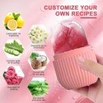 Reusable Facial Ice Roller for Face | Enhance Skin Glow Shrink &Tighten Pores (random color) - Image 2