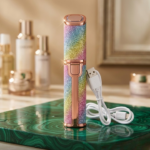 Electric Eyebrow Trimmer and Shaver,Rechargeable Flawless Hair Remover