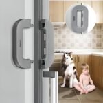 Child Safety Refrigerator Lock, Refrigerator Door Lock, Self Adhesive Freezer Door, Refrigerator Door, Double Safety Button, Home Safe Design, Child Proof Refrigerator Door Lock Multicolor