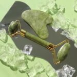 Jade Roller Facial Massager | Manual | With Gua Sha Tool | Natural Skincare | Relax & Refresh - Image 3
