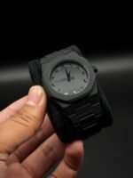 Full BLACK AURA Quartz Watch – Lightweight Design, , Premium Quality & Finish - Best Quality Analog Watch For Boys - Watch For Men | Full Black Color Watch - Without Box - Image 5