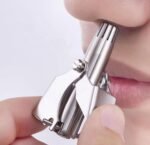 Mini Portable Stainless Steel Nose Hair Trimmer – Manual Safe Grooming Tool for Men & Women - Image 2