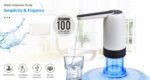 Drinking Water Bottle Pump Automatic Drinking Water Pump Mini Portable Household Water Dispenser USB One Click Drinking Water - Image 8