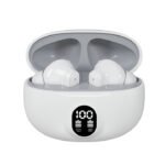 3.1 Special Edition Display Earbuds STEREO Wireless Bluetooth Earbuds With ANC | Mic in-Ear Headphones with LED Display | Type C Fast Charging | Bluetooth for Android/iPhone ( With Box - With Cable - Random Color ) - Image 3