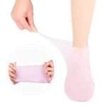 1 Pair Silicone Moisturizing Gel Foot Care Socks For Cracked Heels & Dry Skin Repair