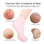 1 Pair Silicone Moisturizing Gel Foot Care Socks For Cracked Heels & Dry Skin Repair - Image 4