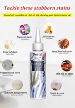 Stain Removal 100ml Sonsel  Stain Remover Clothes Strong - Image 4