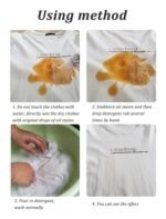 Stain Removal 100ml Sonsel  Stain Remover Clothes Strong - Image 2