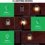 Solar Tungsten Filament Lamp Outdoor Waterproof Intelligent Induction Wall Lamp Courtyard Garden Villa Lighting(KT-666) - Image 5