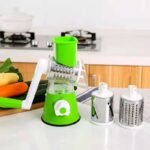 TableTop Drum Grater | Manual Vegetable Cutter Slicer & Grater | Multi-Functional Kitchen Gadget - High Quality (Random Color) - Image 5
