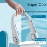 Mini Hanging Neck Fan High Wind 3 Speed Adjustable USB Charging Portable Quiet Super Long Life Outdoor Sports Office Camping (Random Color) - Image 7