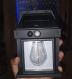 Solar Tungsten Filament Lamp Outdoor Waterproof Intelligent Induction Wall Lamp Courtyard Garden Villa Lighting(KT-666) - Image 7