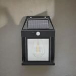 Solar Tungsten Filament Wall Lamp – Outdoor Intelligent Induction Light for Garden, Courtyard & Villa - Image 5
