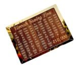 Umrah Saving Box - Box For Umrah Saving | Umrah Saving Box - Best Quality Umrah Saving Box - Umrah Saving Box Dark Brown, Wooden Money Box for Umrah - 210,000 - Image 4