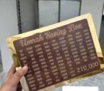 Umrah Saving Box - Box For Umrah Saving | Umrah Saving Box - Best Quality Umrah Saving Box - Umrah Saving Box Dark Brown, Wooden Money Box for Umrah - 210,000 - Image 3