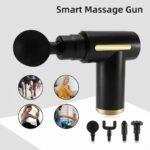 Professional Smart Percussion Massage Gun – High-Intensity Deep Tissue Muscle Massager With 4 Interchangeable Heads - Image 3
