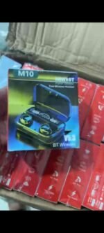 M10 TWS Bluetooth 5.3 Earbuds | Original M10 | LED Display | Wireless Earphones with Microphone - Image 5